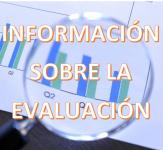 Información sobre la evaluación